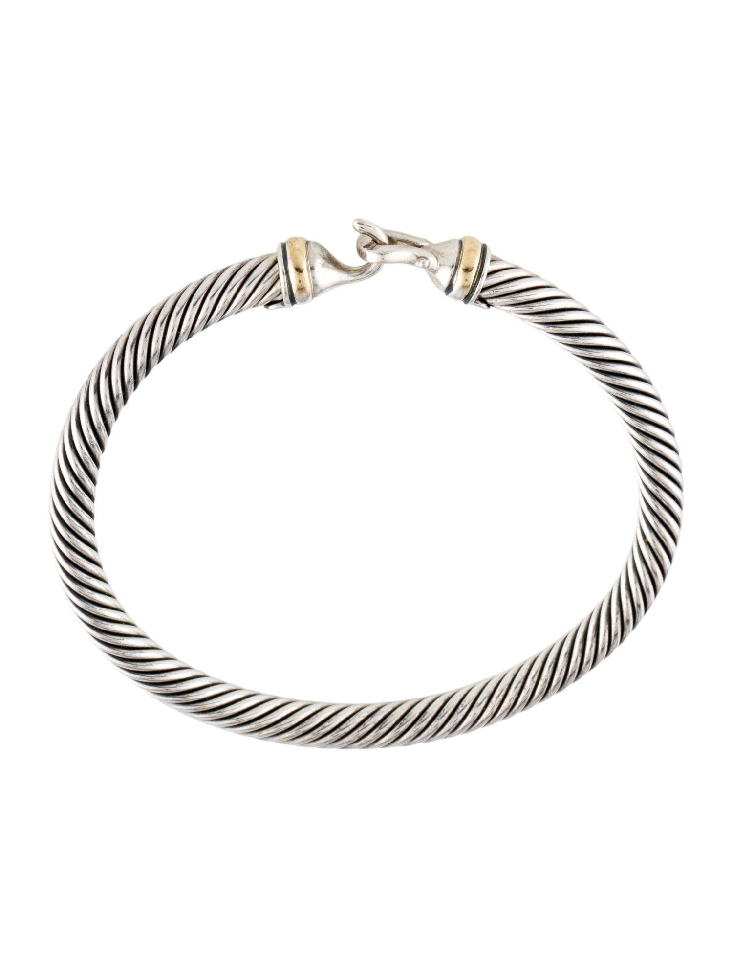 David Yurman Buckle Classic Cable Bracelet